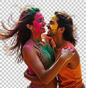 Read more about the article Happy Holi Indian Girl and Boy PNG Download | Free Colorful Images