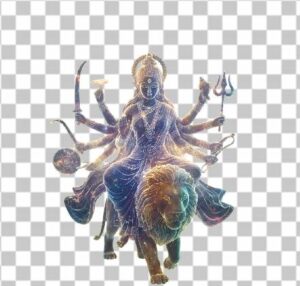 Read more about the article Breathtaking Cosmic Aura Durga Maa PNG for Spiritual and Festival Art