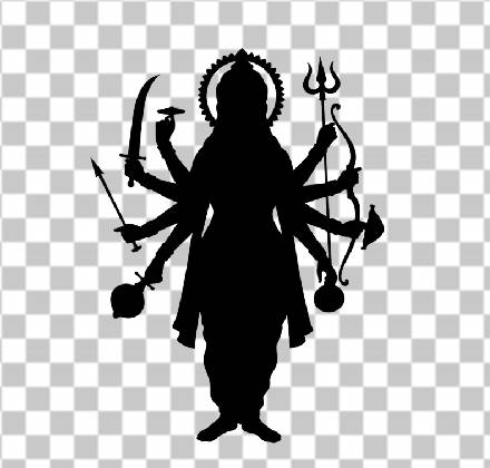 Read more about the article Abstract Geometric Silhouette Durga Maa PNG – Stunning Transparent Art ✅