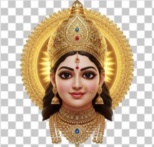 Read more about the article Top 5 Ultra-realistic Maa Durga Face PNG – Free 4K Divine Download