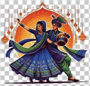 Read more about the article Top Navratri Dandiya Night Garba Dance Couple PNG – Free Download Transparent Background