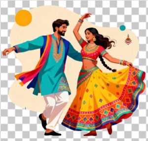Read more about the article Top 5 Navratri Garba Couple PNG Free Download | Transparent Background