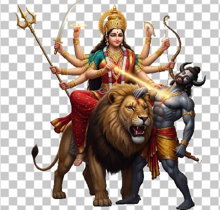 Read more about the article Maa Durga Ji 3D Ultra Realistic PNG – Free 8K Download