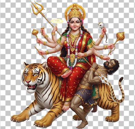 Read more about the article Maa Durga Ji 3D PNG Free Download – Ultra Detailed 8K Transparent Image
