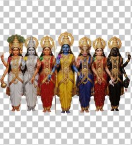Read more about the article Seven Forms of Goddess Durga PNG Free Download – Sapta Matrika 3D Ultra Realistic