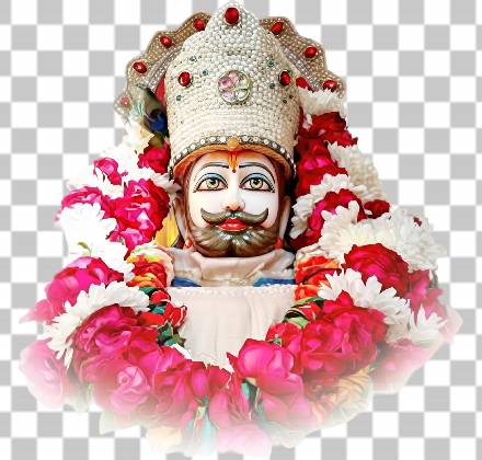 Read more about the article Khatto Shyam Ji 3D PNG Transparent – Seated on Throne with Blessing Mudra | 4K Ultra 3D Render