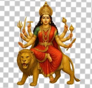 Read more about the article Jay Mata Di PNG Free Download | Maa Durga, Sherawali Navratri Images