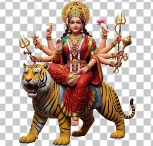 Read more about the article 3D Durga Mata PNG Free Download | Maa Durga Sitting on Lion Transparent Images