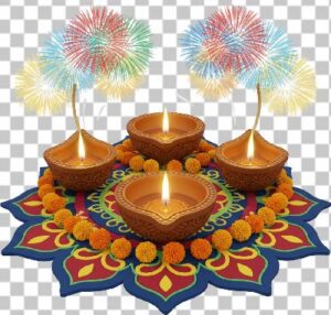 Read more about the article Ultra Realistic 3D Diwali Diya PNG | Glowing Lamp with Marigold & Rangoli | 4K Transparent Image