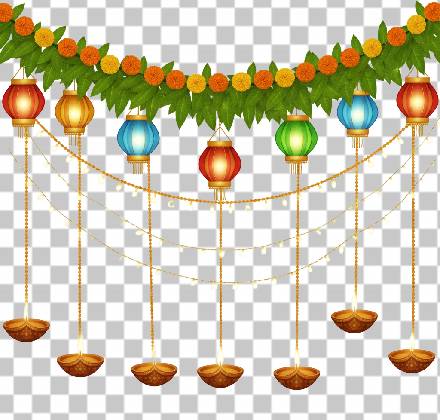 Read more about the article Diwali Toran and Lantern Decorations PNG – 4K Diyas, Lights & Festive Borders