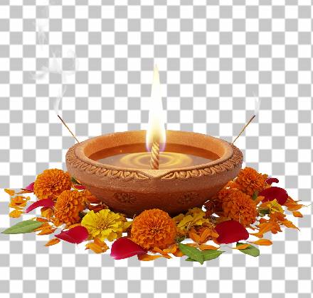 Read more about the article Stunning Ultra Realistic Clay Diya PNG | 4K Transparent Background, Golden Flame & Marigold Petals