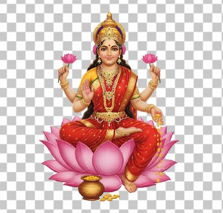 Read more about the article Divine & Stunning Goddess Lakshmi 3D PNG – Ultimate Vintage Indian Art Render on Lotus (4000×4000)