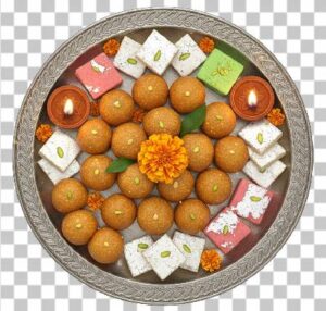 Read more about the article Top 5 Stunning Indian Sweet Plate PNG – Ladoos, Kaju Katli & Barfi with Diyas