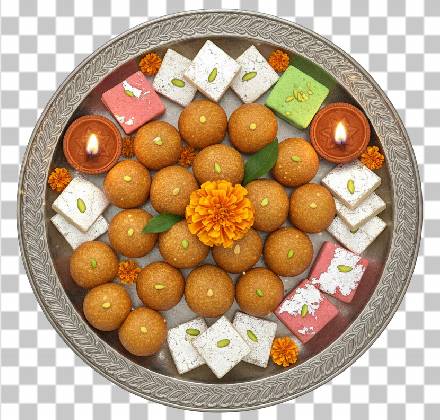 Read more about the article Top 5 Stunning Indian Sweet Plate PNG – Ladoos, Kaju Katli & Barfi with Diyas