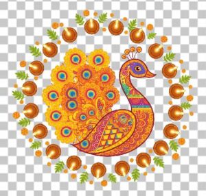 Read more about the article Top 10 Decorative Peacock Rangoli PNG Free Downloads | Marigold Petal Diya Clipart Transparent Background