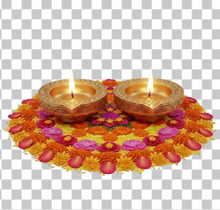 Read more about the article Ultra Realistic 3D Brass Diyas PNG Free Download | Festive Mandala Transparent Image