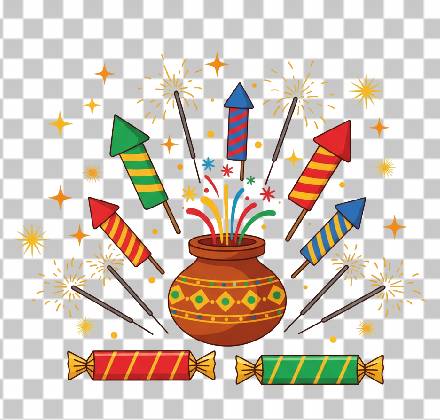 Read more about the article 7 Free Diwali Crackers PNG for Festive Designs | Transparent Firecrackers Clipart