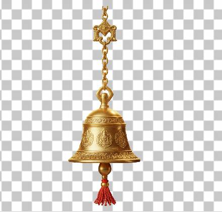 Read more about the article 3D Brass Bell PNG Free Download | Traditional Ghanti Transparent Image