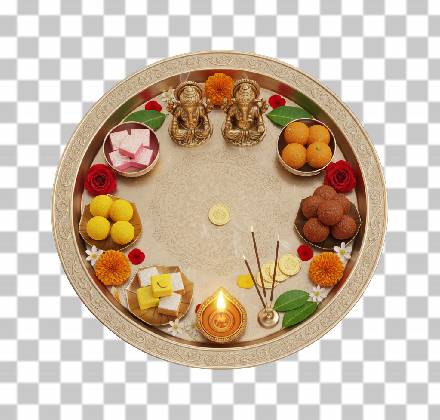 Read more about the article Top 5 Stunning Lakshmi Ganesha Thali PNG for Diwali Celebration | Free Download